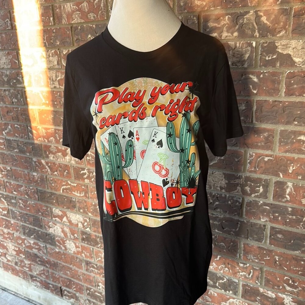 Play Your Cards Tee